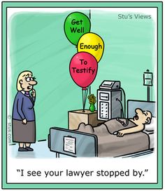 In the event you thought this was going to be a lawyer joke blog post, we thought we'd at least give you one.
