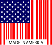 Kleer-Fax Made in USA flag
