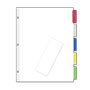 Insertable index, 5 tabs, color SKU:05119