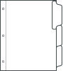 Index System, 3 tab SKU:23053