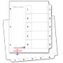 TOC Index, 5 tab white SKU:71005