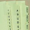 Preprinted tabs, states SKU:10154