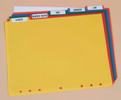 Plastic Index - 5 Tabs SKU:04605