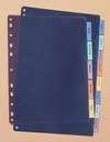 5 tabs, poly, assort. SKU:22905