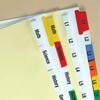 Insertable, 5 tab, clear SKU:44005