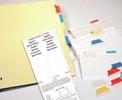 Shield Tabs - 1 inch Assorted Colors SKU:11109