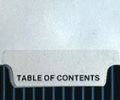 TABLE OF CONTENTS SKU:81939