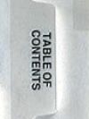 TABLE OF CONTENTS SKU:81190