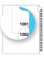 87601 Avery Style Legal Divider Letter Size Side Tab 1001-1025