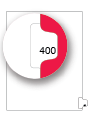 98400 Allstate Style Legal Divider Letter Size Side Tab 400