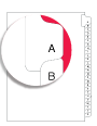 99174 Allstate Style A4 Size Tabs A-Z Collated