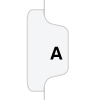 Letter size Side tabs